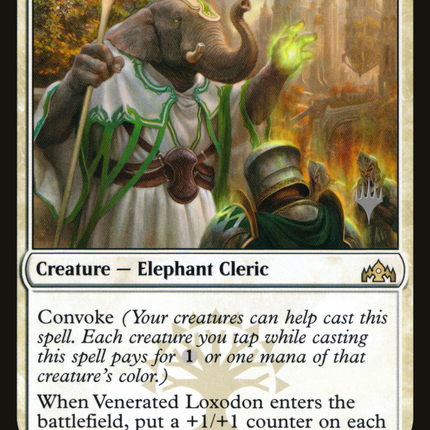 Venerated Loxodon (PPTHB-030) - Guilds of Ravnica Promos