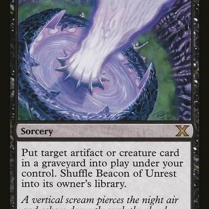 Beacon of Unrest (10E-129) - Tenth Edition Foil