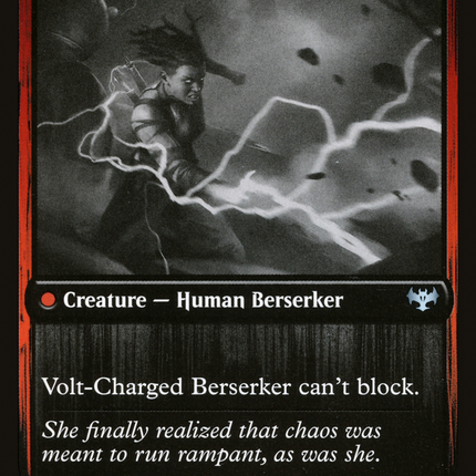 Voltaic Visionary // Volt-Charged Berserker (DBL-450) - Innistrad: Double Feature: (Double Faced Transform) Foil