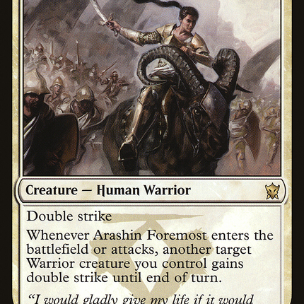 Arashin Foremost (DTK-003) - Dragons of Tarkir