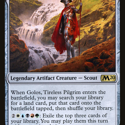 Golos, Tireless Pilgrim (M20-226) - Core Set 2020 Foil