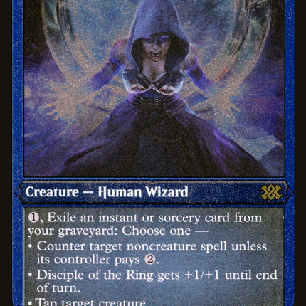 Disciple of the Ring (Foil Etched) (2X2-428) - Double Masters 2022 Foil
