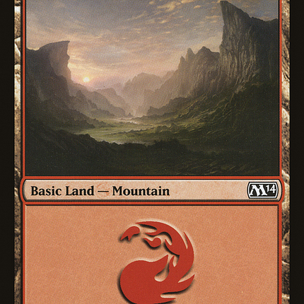 Mountain (M14-243) - Magic 2014 Foil