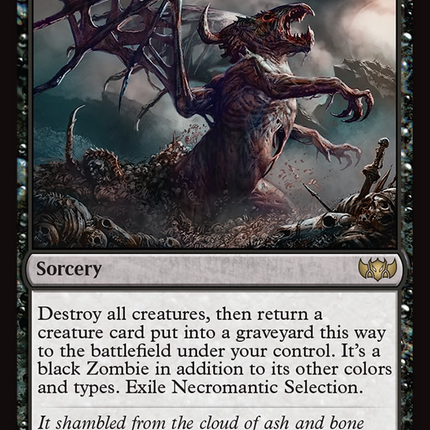 Necromantic Selection (TDC-189) - Commander: Tarkir: Dragonstorm