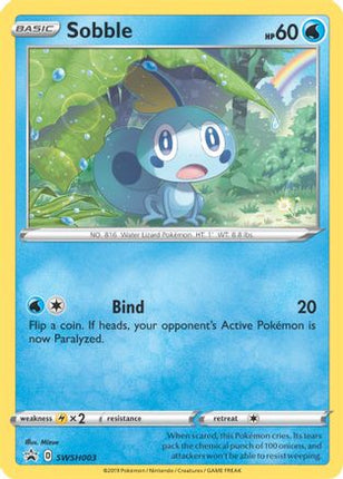 Sobble - SWSH003/307  - Holofoil SWSH Sword & Shield Promo Cards - Promo