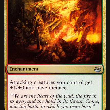 Gruul War Chant (MM3-170) - Modern Masters 2017 Foil