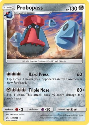 Probopass/236  SM  Cosmic Eclipse - Uncommon