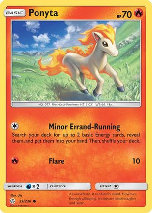 Ponyta 023/236  SM  Cosmic Eclipse - Common