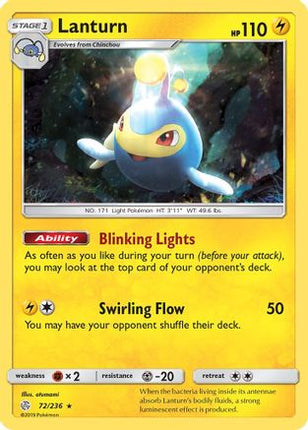 Lanturn/236  SM  Cosmic Eclipse - Rare