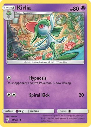 Kirlia 081/236  SM  Cosmic Eclipse - Uncommon