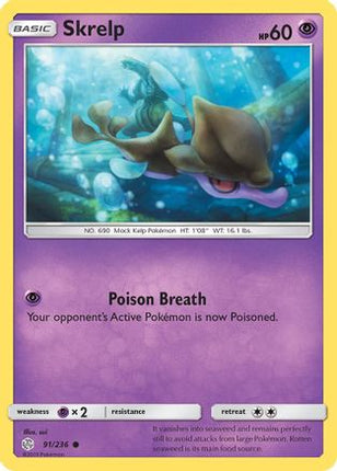 Skrelp 091/236  SM  Cosmic Eclipse - Common