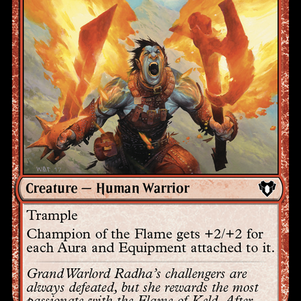 Champion of the Flame (CMM-210) - Commander Masters