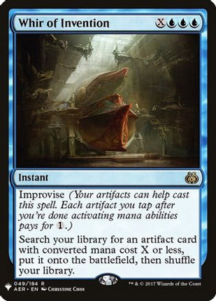 Whir of Invention (LIST-049) - The List Reprints