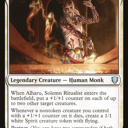 Alharu, Solemn Ritualist (CMR-004) - Commander Legends