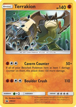 Terrakion SM223/248  - Holofoil SM Promos - Promo