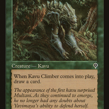 Kavu Climber (INV-192) - Invasion Foil