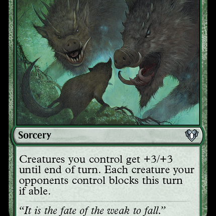 Predatory Rampage (CMM-313) - Commander Masters