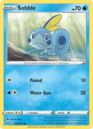 Sobble (055) 055/202  SWSH01 Sword & Shield Base Set - Common