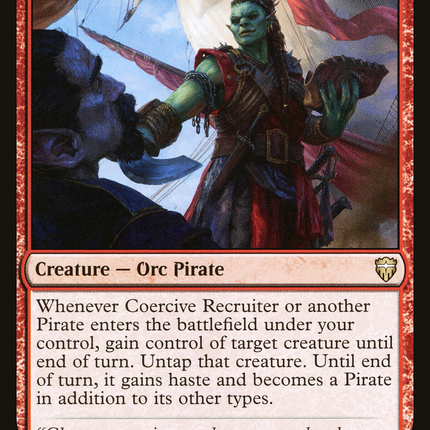 Coercive Recruiter (CMR-169) - Commander Legends Foil