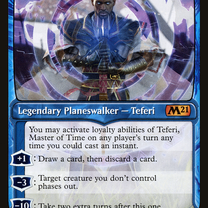 Teferi, Master of Time (M21-292) - Core Set 2021: (Showcase)
