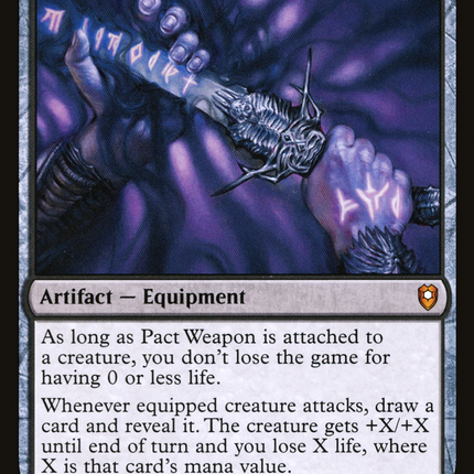 Pact Weapon (CLB-139) - Commander Legends: Battle for Baldur's Gate