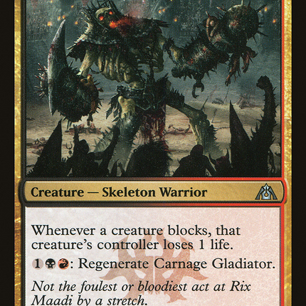 Carnage Gladiator (DGM-061) - Dragon's Maze Foil