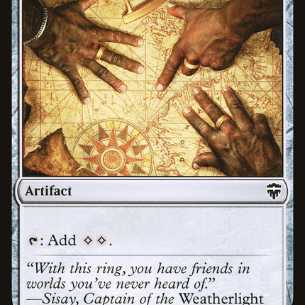 Sisay's Ring (CMR-340) - Commander Legends Foil