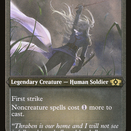 Thalia, Guardian of Thraben (Foil Etched) (MUL-072) - Multiverse Legends Foil