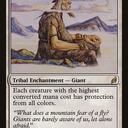 Favor of the Mighty (LRW-014) - Lorwyn Foil