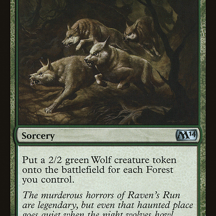 Howl of the Night Pack (M14-178) - Magic 2014 Foil