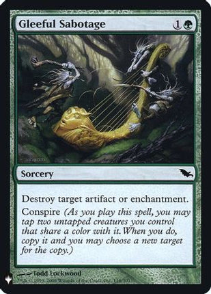 Gleeful Sabotage (LIST-116) - The List Reprints
