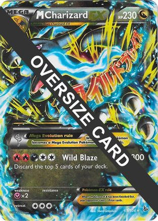 M Charizard EX 069/106  - Holofoil Jumbo Cards - Promo