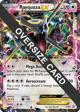 Rayquaza EX XY69  - Holofoil Jumbo Cards - Promo