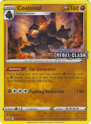 Coalossal - SWSH024 (Prerelease)/307  - Holofoil SWSH Sword & Shield Promo Cards - Promo