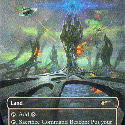 Command Beacon (SLD-470) - Secret Lair Drop (Borderless) Foil