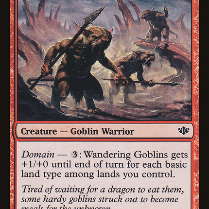 Wandering Goblins (CON-076) - Conflux Foil