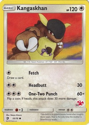 Kangaskhan - 55/70 (#53 Charizard Stamped)/070  Battle Academy - Promo