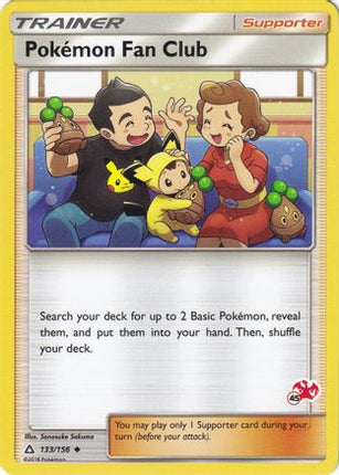 Pokemon Fan Club - 133/156 (#45 Charizard Stamped)/156  Battle Academy - Promo