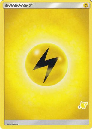 Lightning Energy (#8 Pikachu Stamped)  Battle Academy - Promo