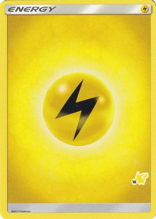 Lightning Energy (#18 Pikachu Stamped)  Battle Academy - Promo