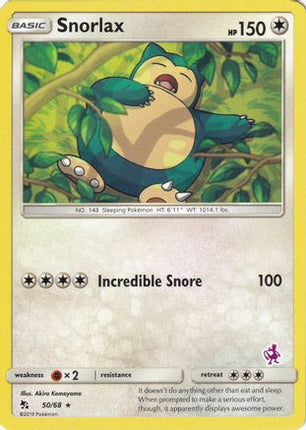 Snorlax 050/068  Battle Academy - Promo