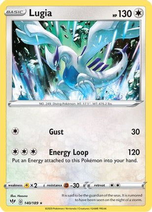 Lugia 140/189  SWSH03 Darkness Ablaze - Rare