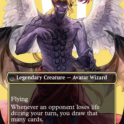 Kefka, Court Mage // Kefka, Ruler of Ruin (FIN-543) - FINAL FANTASY (Borderless) Foil