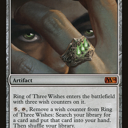 Ring of Three Wishes (M14-216) - Magic 2014 Foil