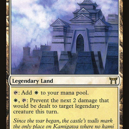 Eiganjo Castle (CHK-275) - Champions of Kamigawa
