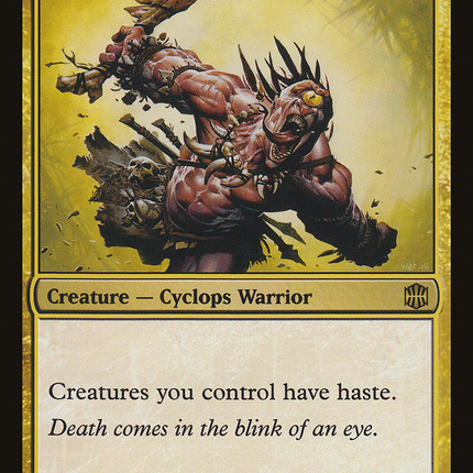 Madrush Cyclops (ARB-119) - Alara Reborn Foil