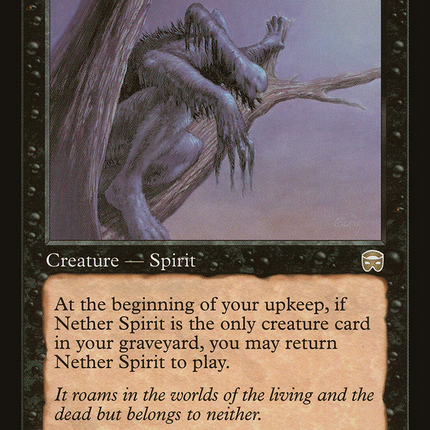 Nether Spirit (MMQ-149) - Mercadian Masques