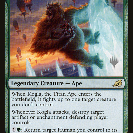 Kogla, the Titan Ape (PPIKO-162P) - Ikoria: Lair of Behemoths Promos Foil