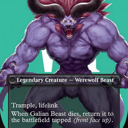Vincent Valentine // Galian Beast (FIN-383) - FINAL FANTASY (Borderless)