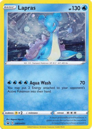 Lapras SWSH051/307  - Holofoil SWSH Sword & Shield Promo Cards - Promo
